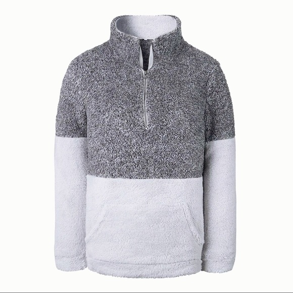 🔥Drew Outdoorsy Two Tone Zipper Pullover, S-XXL - Picture 6 of 8
